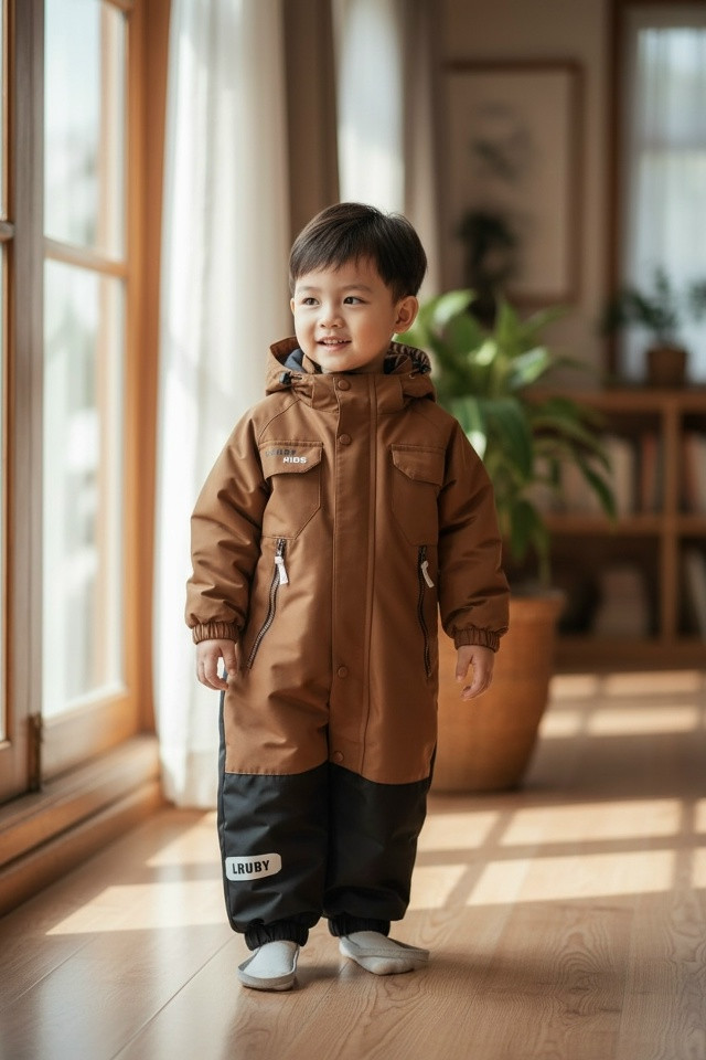 Купить Детский комбинезон коричневый оптом Садовод Интернет-каталог Садовод интернет-каталог