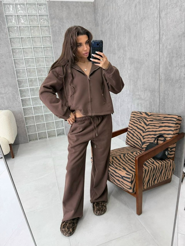 Купить Женский костюм коричневый оптом Садовод Интернет-каталог Садовод интернет-каталог