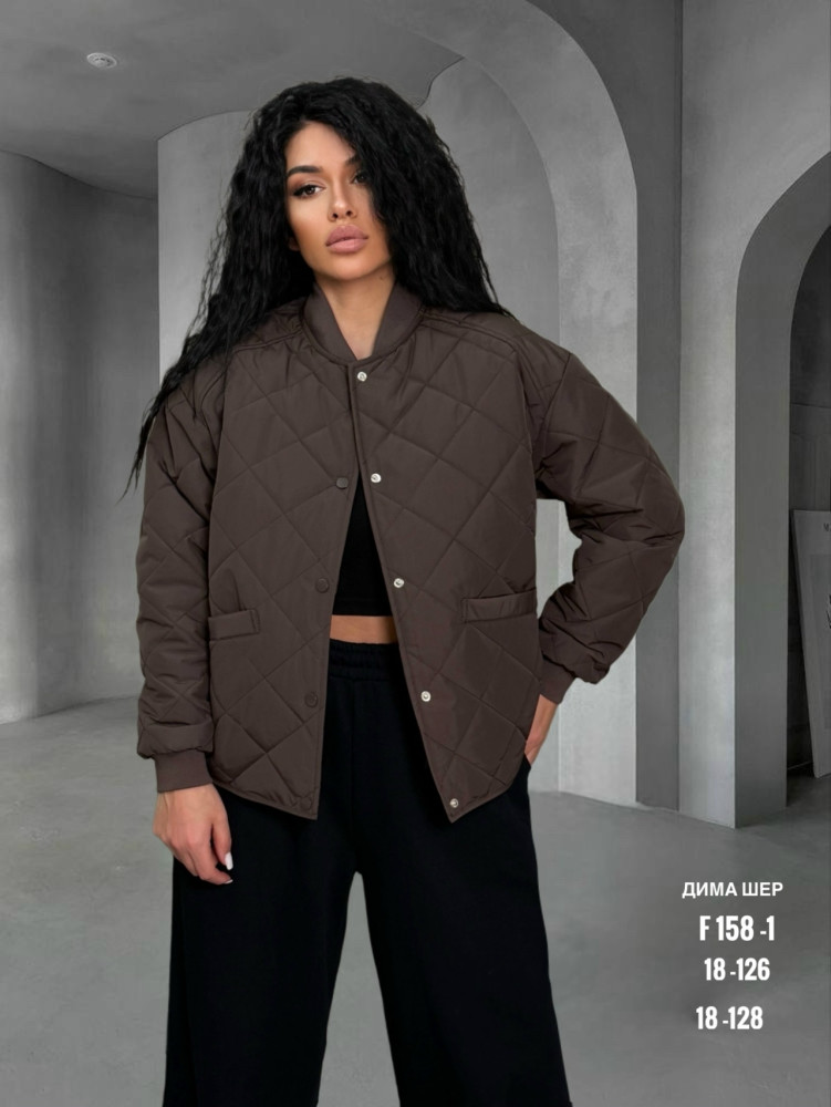 Купить Куртка женская коричневая оптом Садовод Интернет-каталог Садовод интернет-каталог