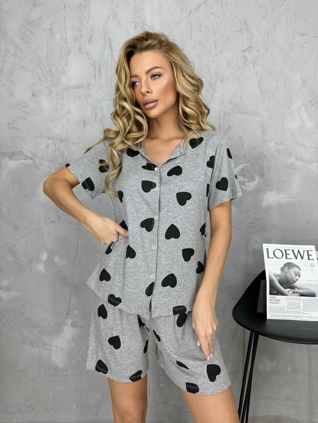 Купить Пижама серая оптом Садовод Интернет-каталог Садовод интернет-каталог