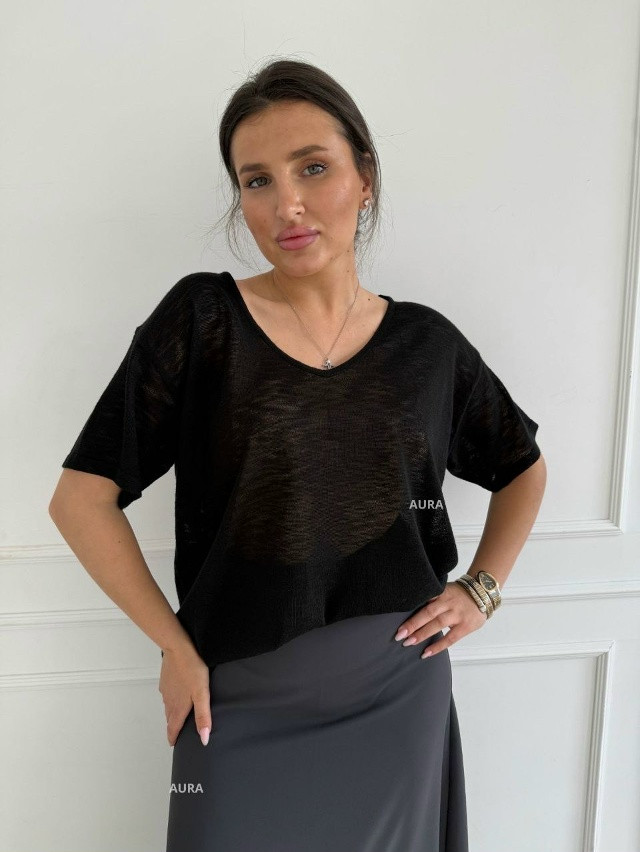 Купить Женская футболка черная оптом Садовод Интернет-каталог Садовод интернет-каталог