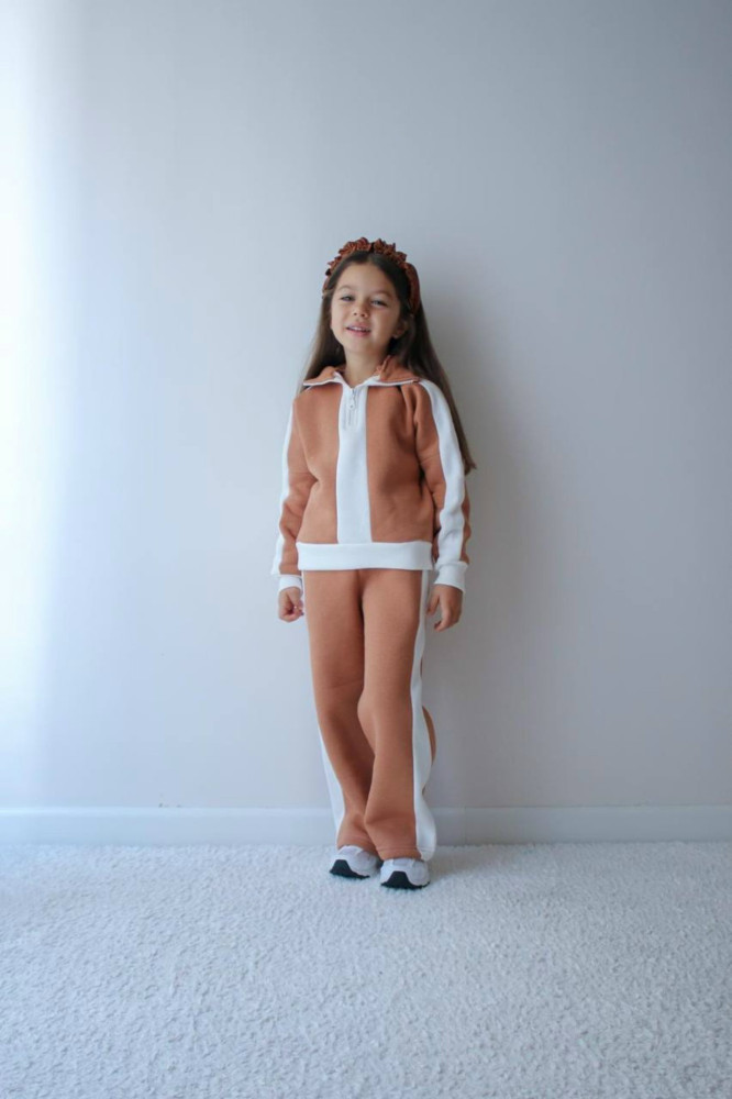 Купить Детский костюм коричневый оптом Садовод Интернет-каталог Садовод интернет-каталог