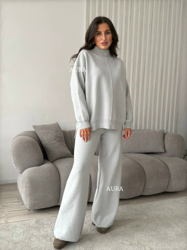 Купить Женский костюм серый оптом Садовод Интернет-каталог Садовод интернет-каталог