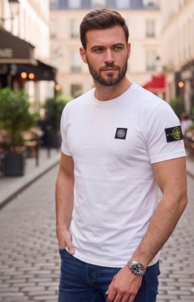 Купить Мужская футболка белая оптом Садовод Интернет-каталог Садовод интернет-каталог