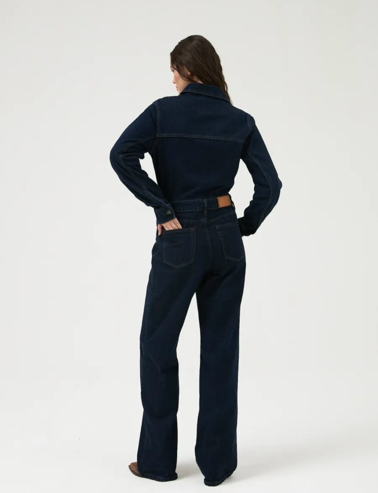 Купить Женский комбинезон темно-синий оптом Садовод Интернет-каталог Садовод интернет-каталог