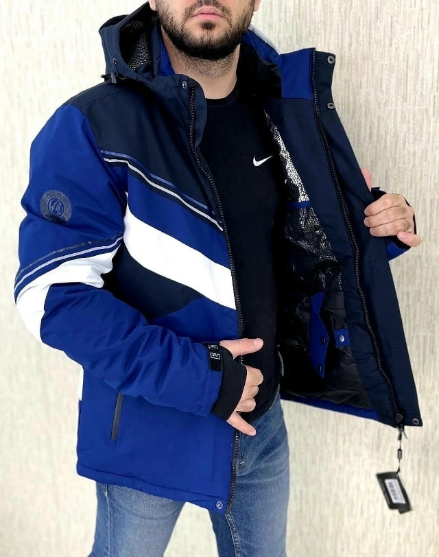 Купить Куртка мужская синяя оптом Садовод Интернет-каталог Садовод интернет-каталог