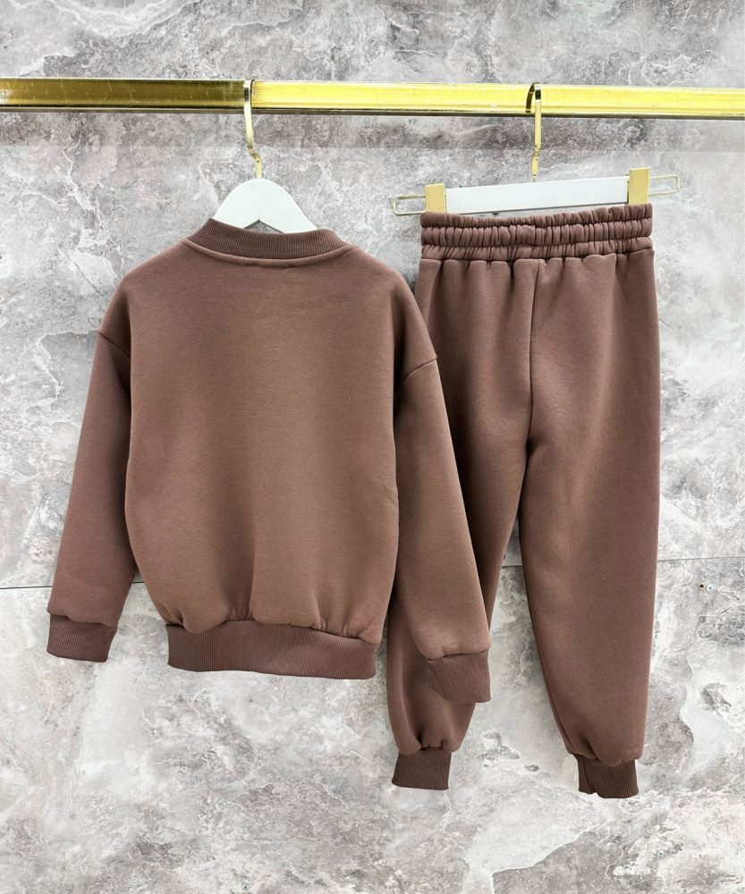 Купить Детский костюм коричневый оптом Садовод Интернет-каталог Садовод интернет-каталог