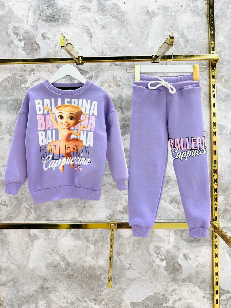 Купить Детский костюм сиреневый оптом Садовод Интернет-каталог Садовод интернет-каталог