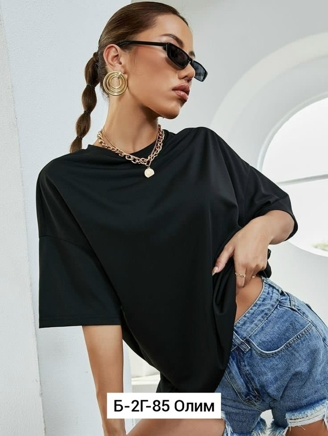 Купить Женская футболка черная оптом Садовод Интернет-каталог Садовод интернет-каталог