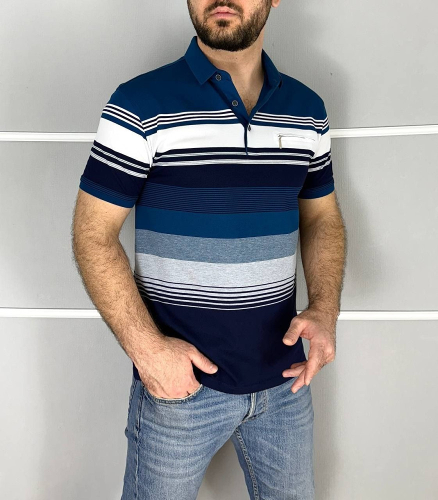 Купить Мужская футболка синяя оптом Садовод Интернет-каталог Садовод интернет-каталог