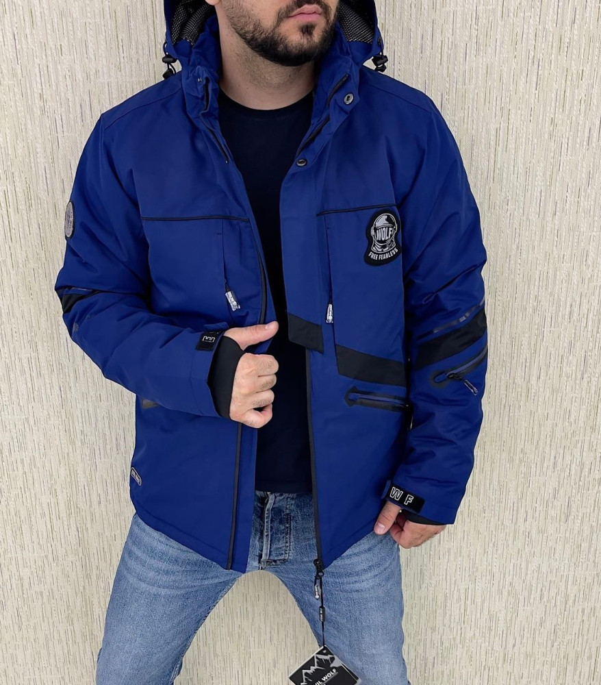 Купить Куртка мужская голубая оптом Садовод Интернет-каталог Садовод интернет-каталог