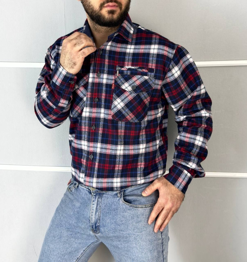 Купить Мужская рубашка бордовая оптом Садовод Интернет-каталог Садовод интернет-каталог