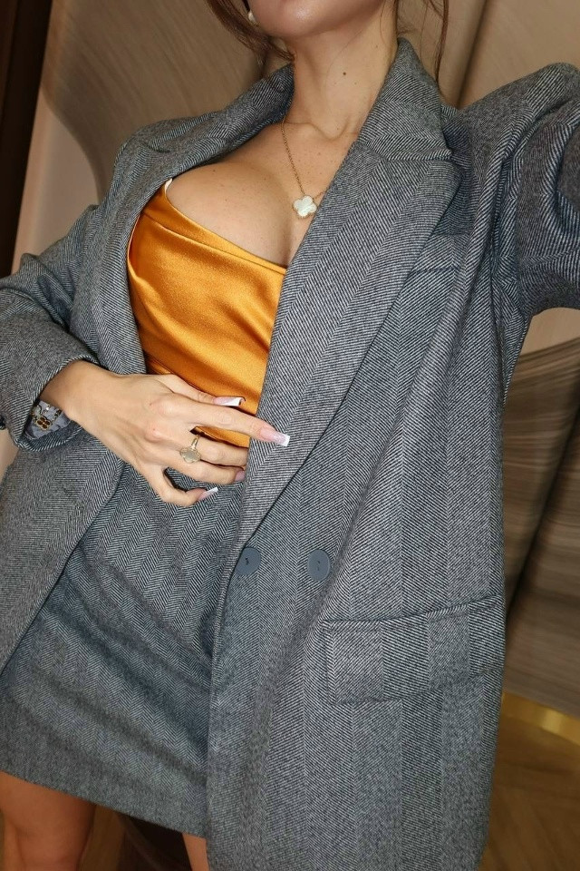 Купить Женский костюм серый оптом Садовод Интернет-каталог Садовод интернет-каталог