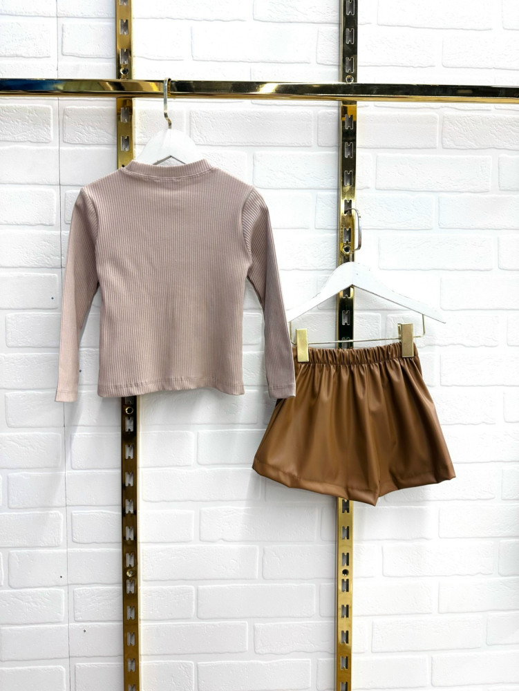 Купить Детский костюм коричневый оптом Садовод Интернет-каталог Садовод интернет-каталог