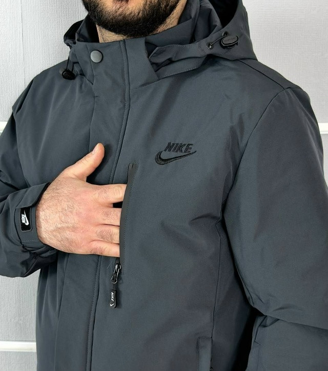 Купить Куртка мужская темно-серая оптом Садовод Интернет-каталог Садовод интернет-каталог