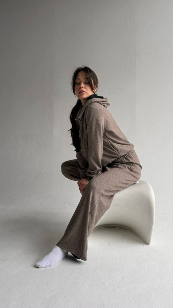 Купить Женский костюм коричневый оптом Садовод Интернет-каталог Садовод интернет-каталог