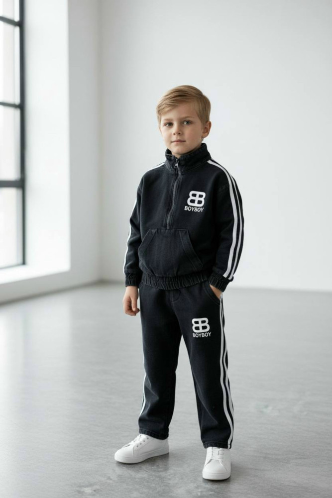 Купить Детский костюм черный оптом Садовод Интернет-каталог Садовод интернет-каталог