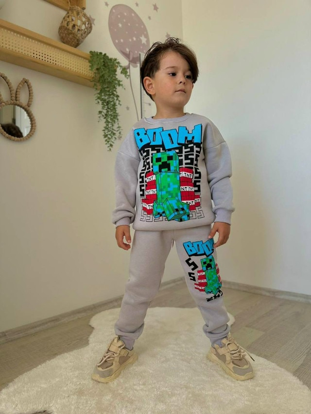 Купить Детский костюм серый оптом Садовод Интернет-каталог Садовод интернет-каталог