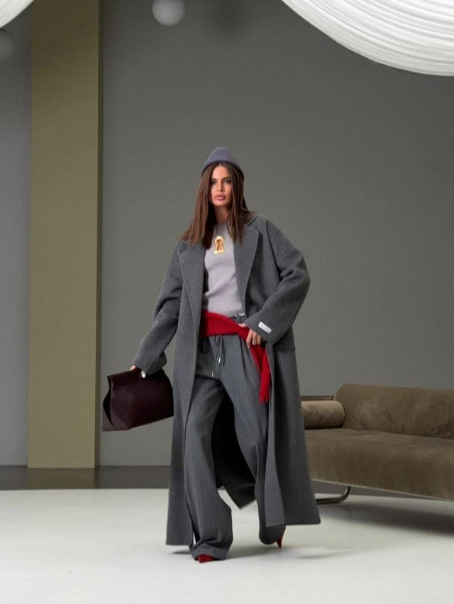 Купить Женские брюки темно-серые оптом Садовод Интернет-каталог Садовод интернет-каталог