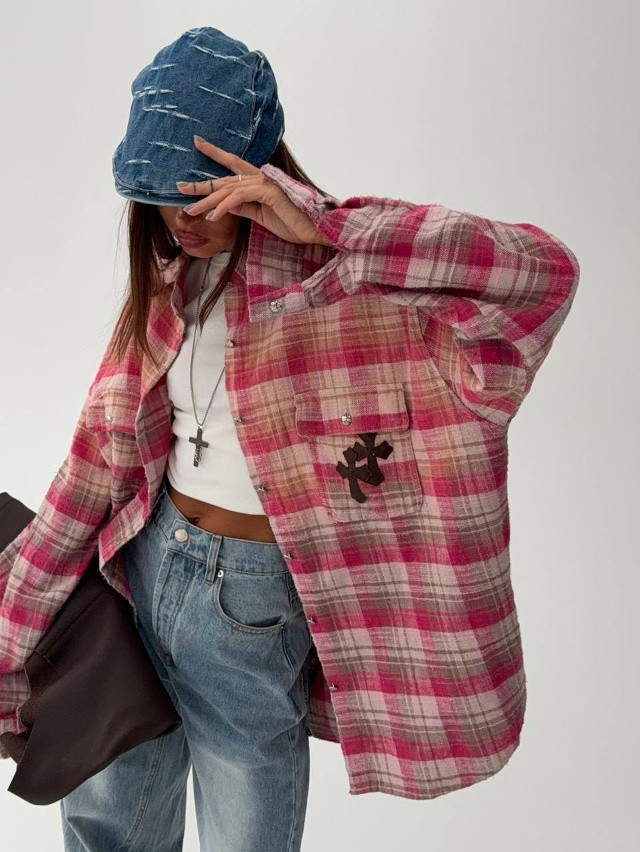 Купить Женская рубашка розовая оптом Садовод Интернет-каталог Садовод интернет-каталог