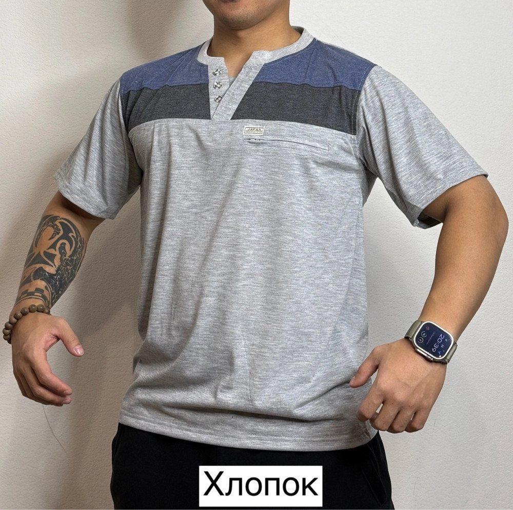 Купить Мужская футболка серая оптом Садовод Интернет-каталог Садовод интернет-каталог