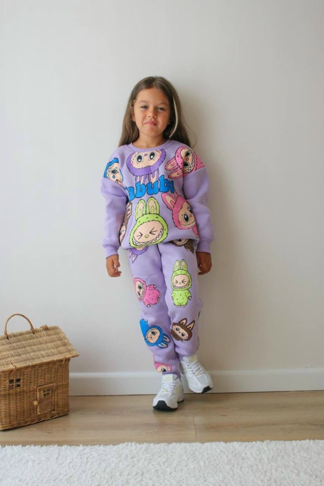 Купить Детский костюм фиолетовый оптом Садовод Интернет-каталог Садовод интернет-каталог