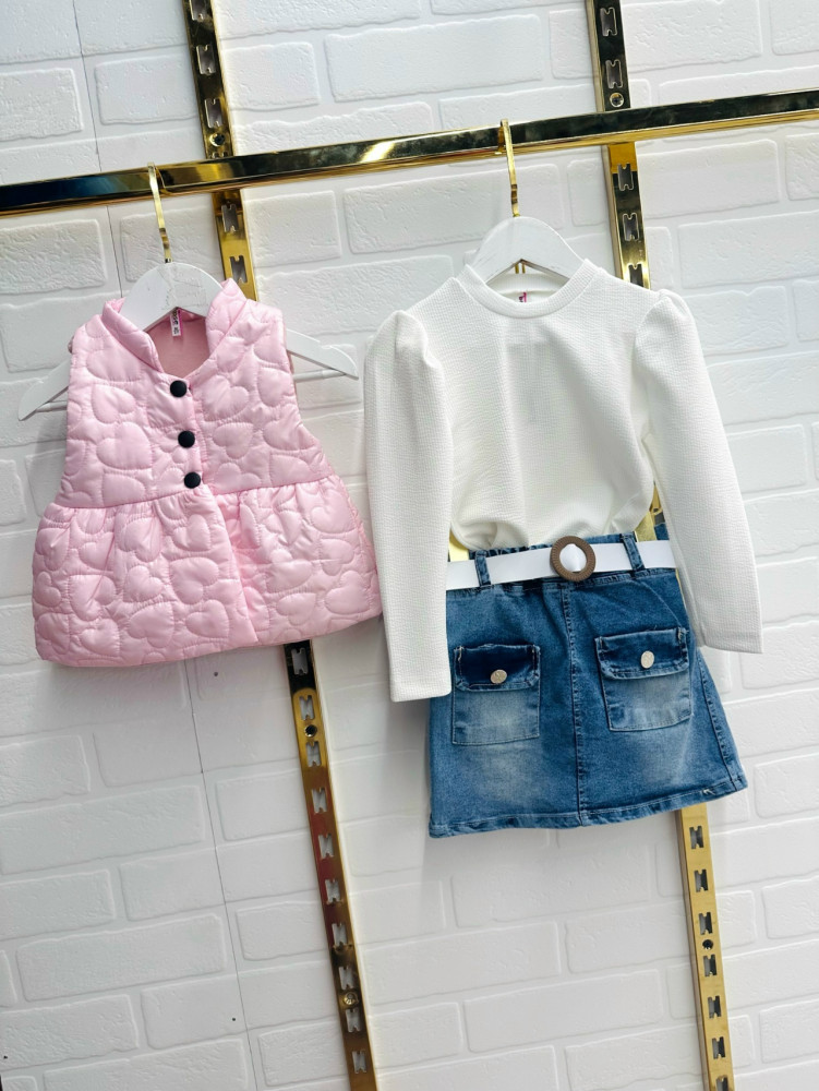 Купить Детский костюм розовый оптом Садовод Интернет-каталог Садовод интернет-каталог