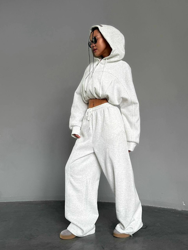 Купить Женский костюм светло-серый оптом Садовод Интернет-каталог Садовод интернет-каталог