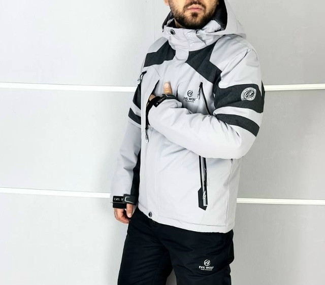 Купить Куртка мужская серая оптом Садовод Интернет-каталог Садовод интернет-каталог