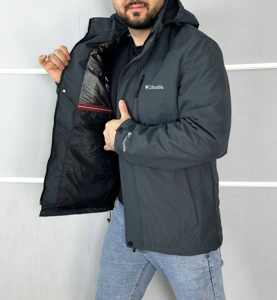 Купить Куртка мужская серая оптом Садовод Интернет-каталог Садовод интернет-каталог