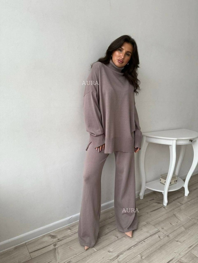 Купить Женский костюм коричневый оптом Садовод Интернет-каталог Садовод интернет-каталог