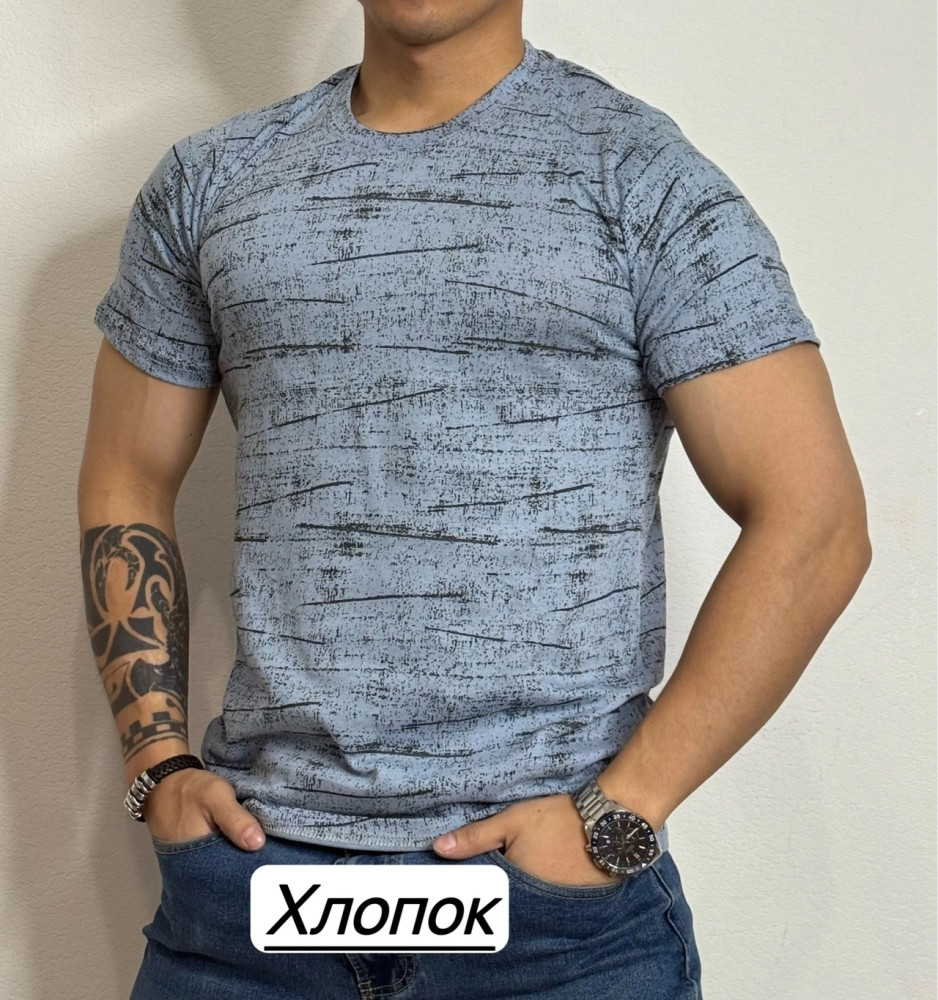 Купить Мужская футболка серая оптом Садовод Интернет-каталог Садовод интернет-каталог