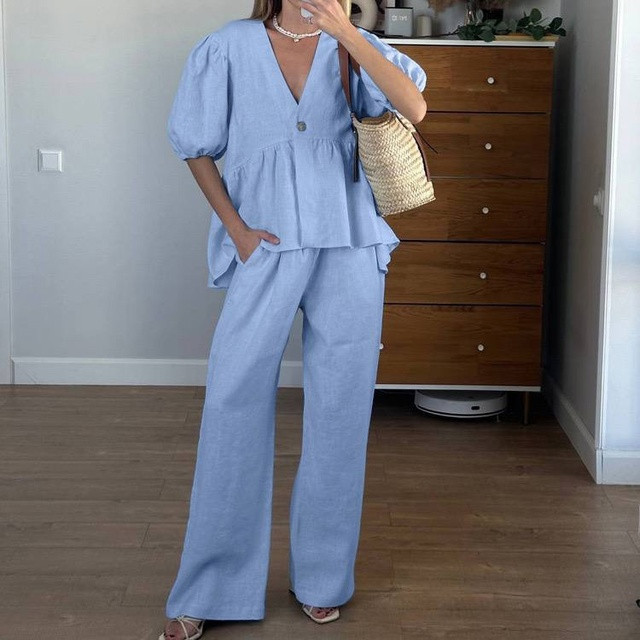 Купить Женский костюм голубой оптом Садовод Интернет-каталог Садовод интернет-каталог