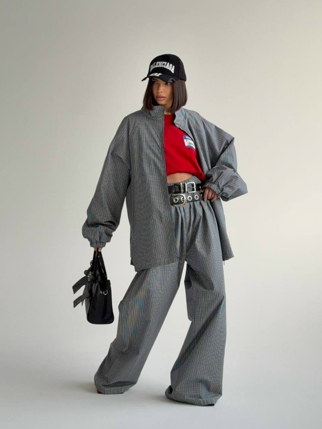 Купить Женский костюм серый оптом Садовод Интернет-каталог Садовод интернет-каталог