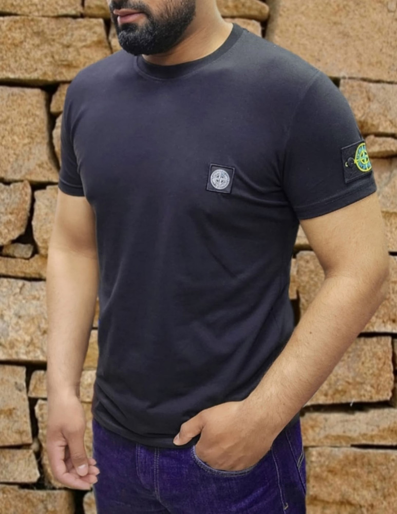 Купить Мужская футболка черная оптом Садовод Интернет-каталог Садовод интернет-каталог