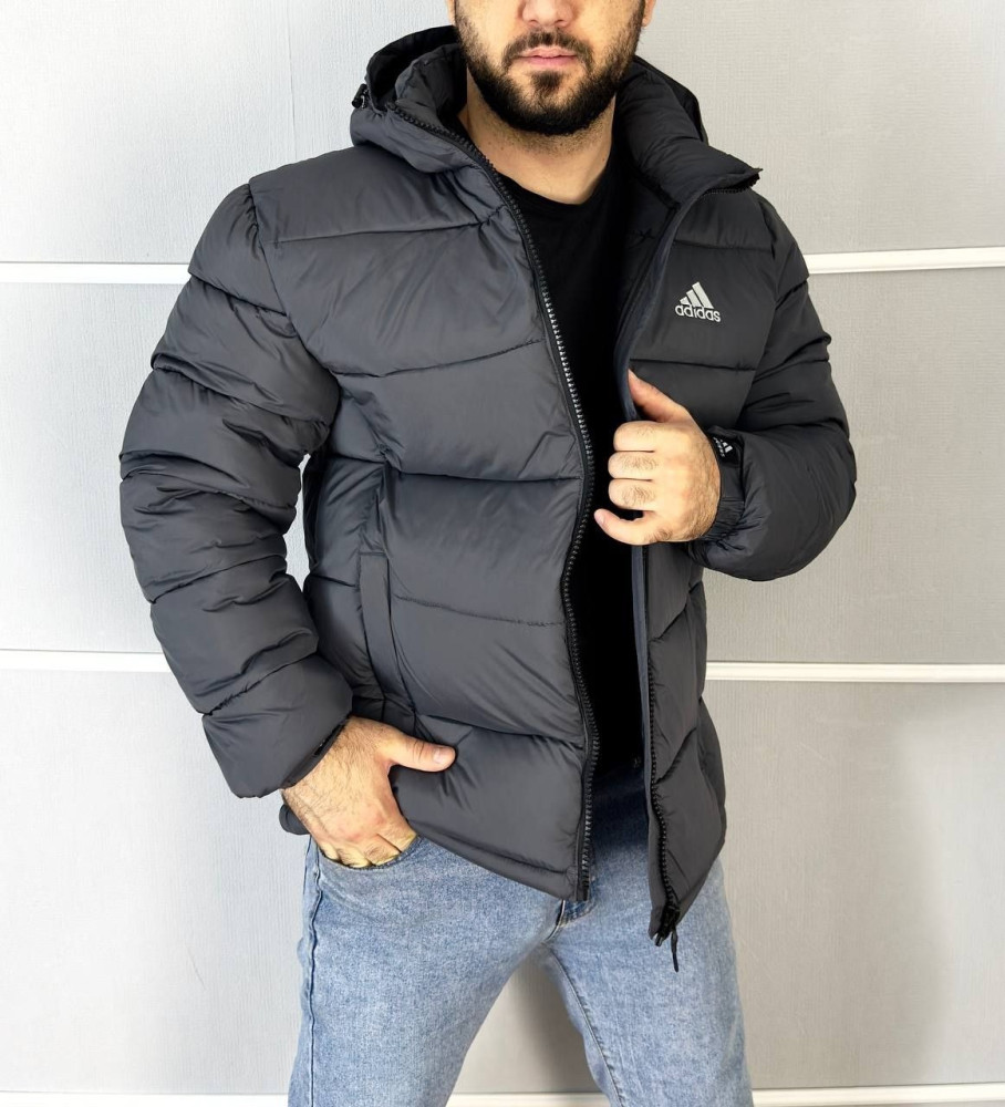 Купить Куртка мужская темно-серая оптом Садовод Интернет-каталог Садовод интернет-каталог