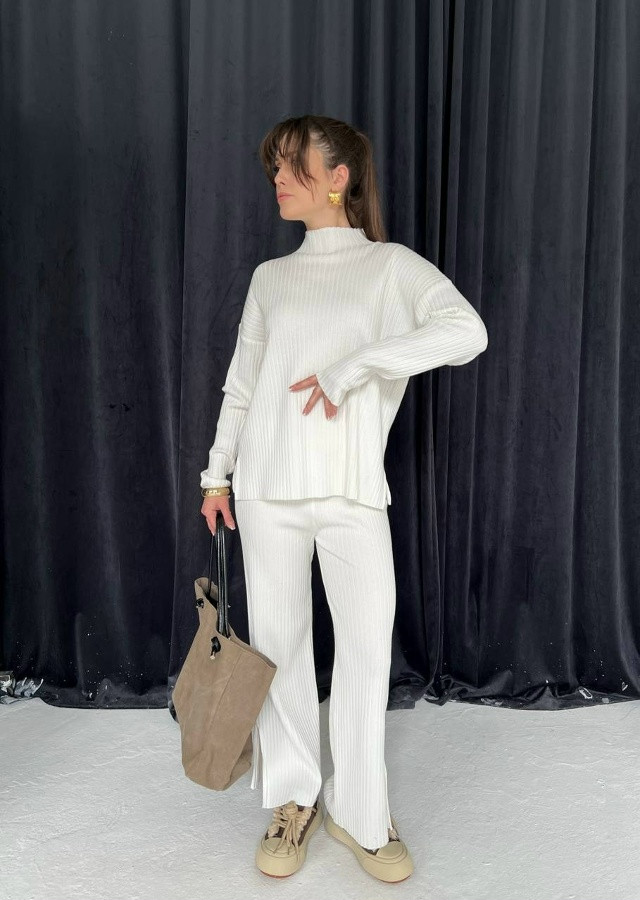 Купить Женский костюм белый оптом Садовод Интернет-каталог Садовод интернет-каталог