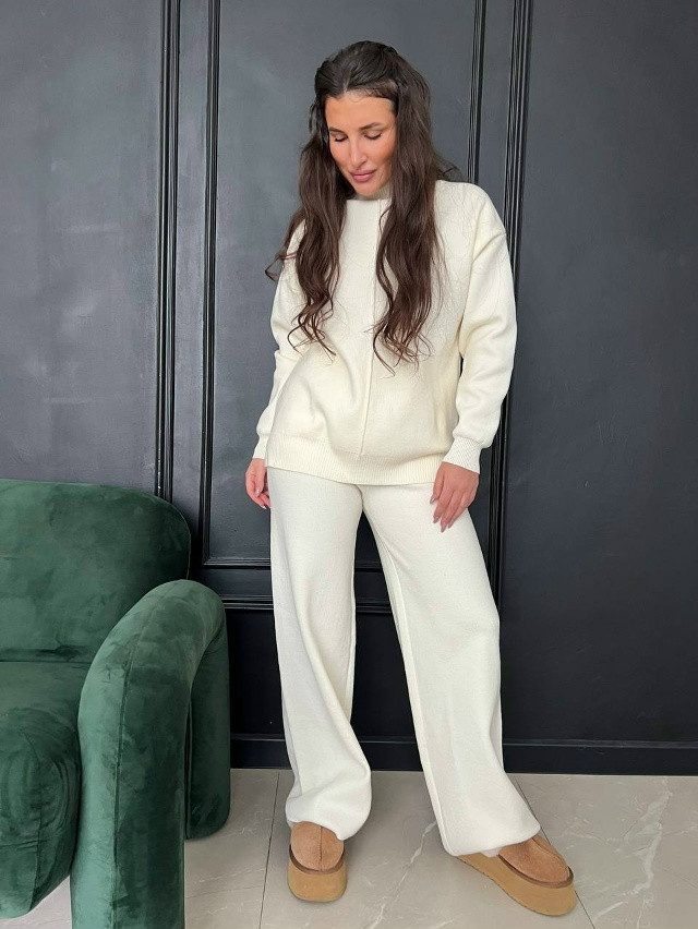 Купить Женский костюм молочный оптом Садовод Интернет-каталог Садовод интернет-каталог