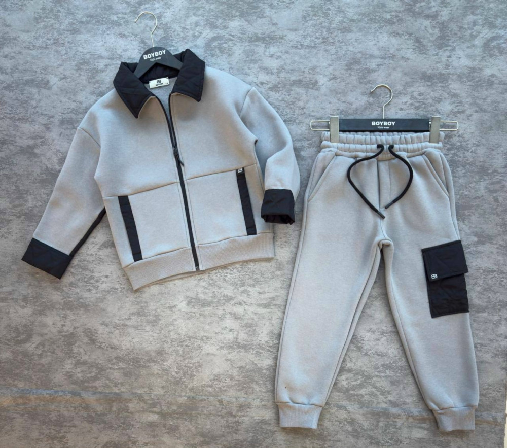 Купить Детский костюм серый оптом Садовод Интернет-каталог Садовод интернет-каталог