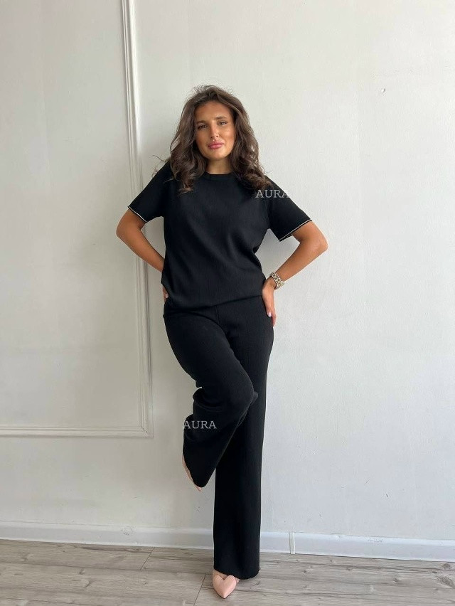 Купить Женский костюм черный оптом Садовод Интернет-каталог Садовод интернет-каталог