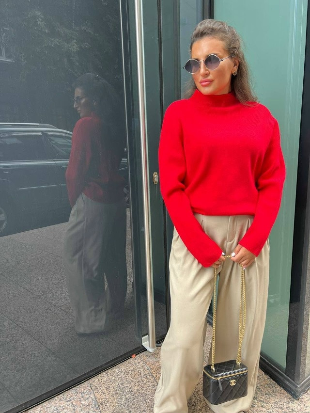 Купить Джемпер красный оптом Садовод Интернет-каталог Садовод интернет-каталог