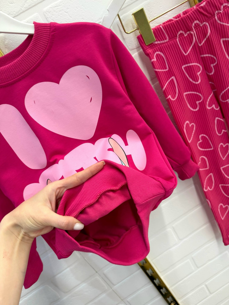 Купить Детский костюм розовый оптом Садовод Интернет-каталог Садовод интернет-каталог