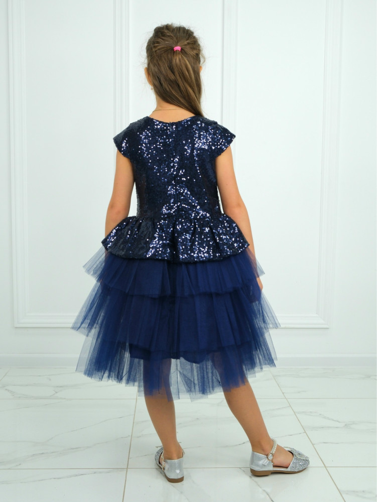 Купить Платье темно-синее оптом Садовод Интернет-каталог Садовод интернет-каталог