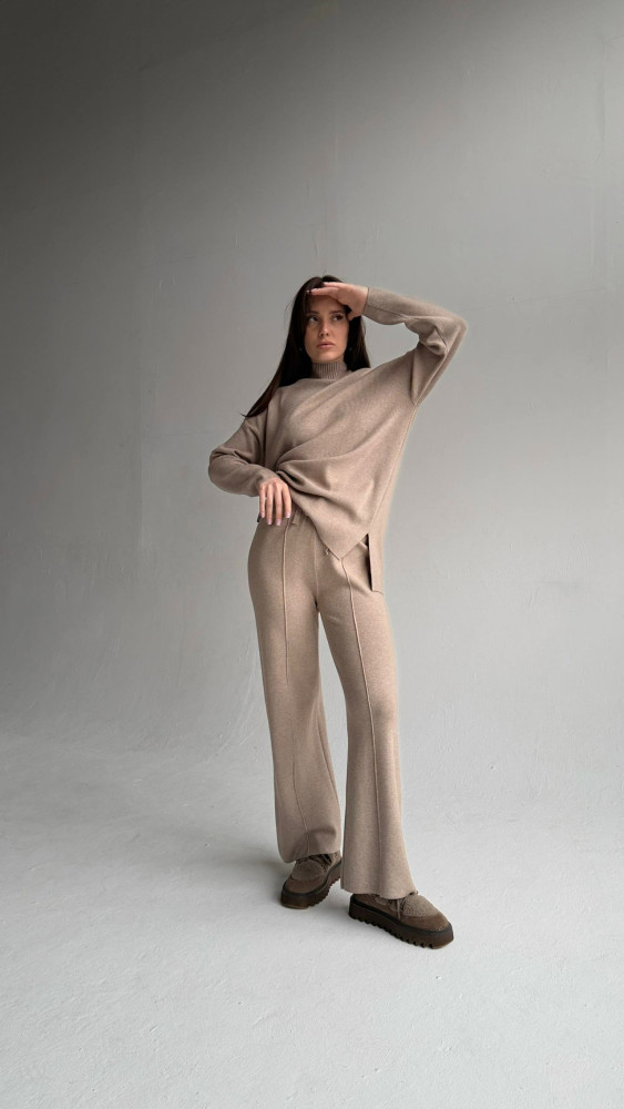 Купить Женский костюм коричневый оптом Садовод Интернет-каталог Садовод интернет-каталог