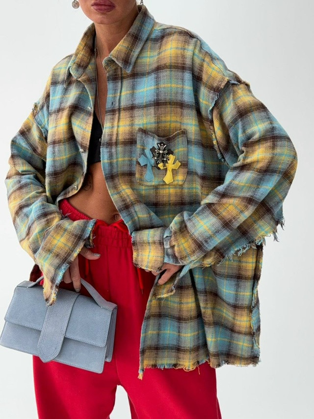 Купить Женская рубашка голубая оптом Садовод Интернет-каталог Садовод интернет-каталог