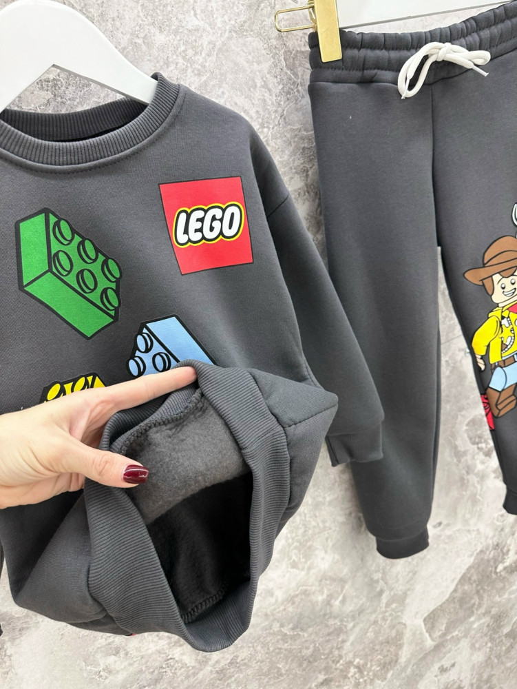 Купить Детский костюм серый оптом Садовод Интернет-каталог Садовод интернет-каталог