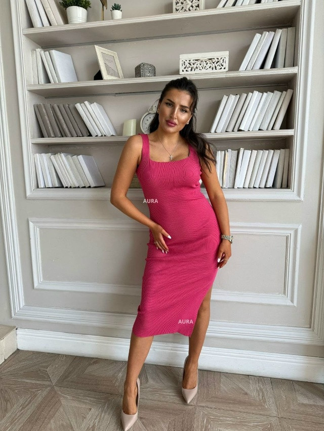 Купить Платье розовое оптом Садовод Интернет-каталог Садовод интернет-каталог