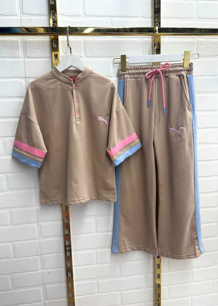 Купить Детский костюм бежевый оптом Садовод Интернет-каталог Садовод интернет-каталог