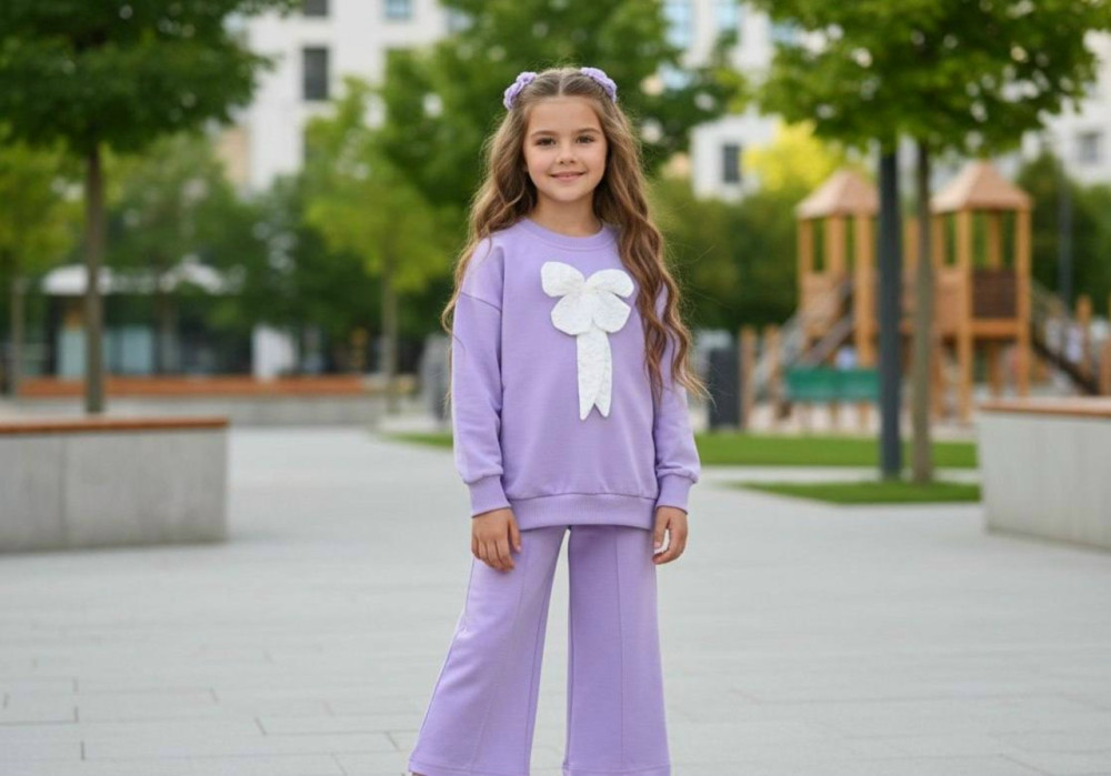 Купить Детский костюм сиреневый оптом Садовод Интернет-каталог Садовод интернет-каталог