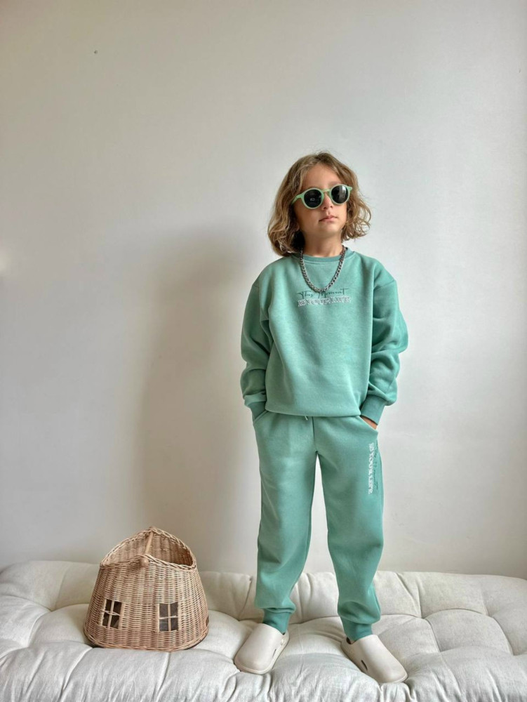 Купить Детский костюм зеленый оптом Садовод Интернет-каталог Садовод интернет-каталог